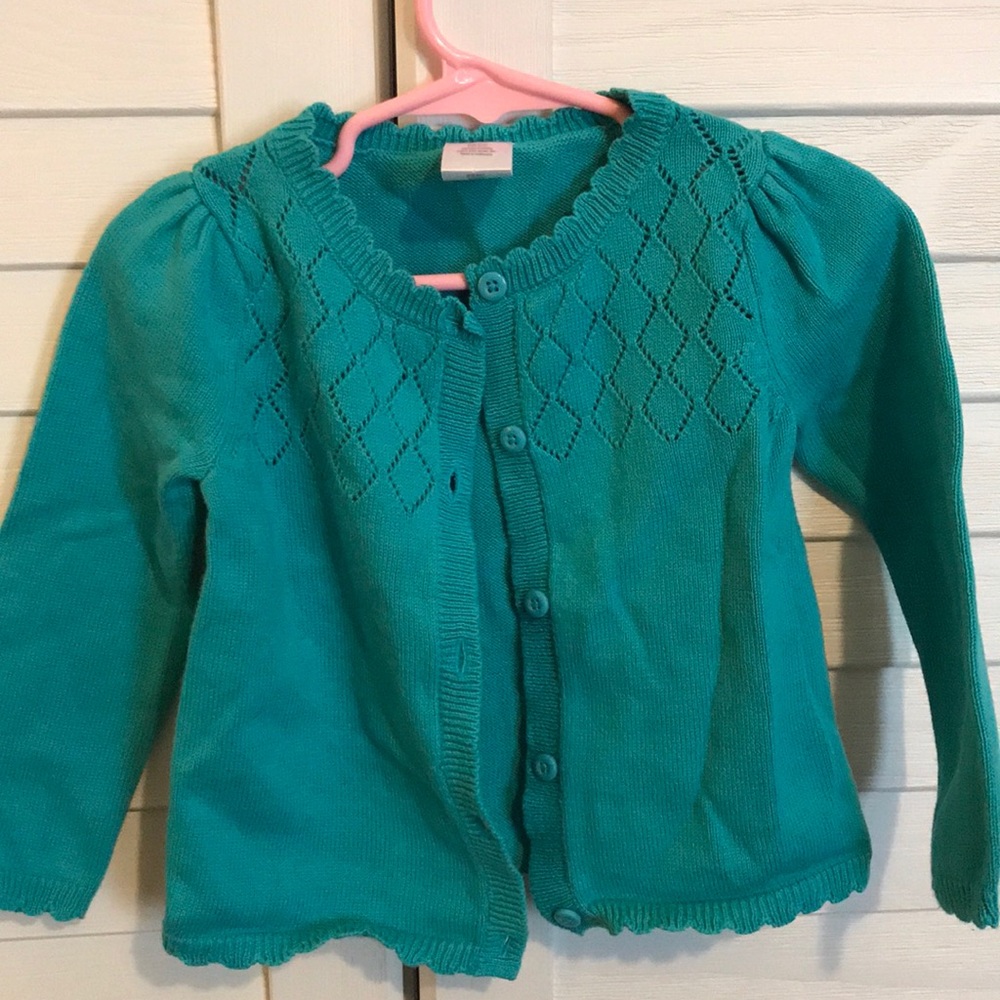 Blue cardigan Gymboree 2T EUC